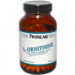 Twinlab L-Ornithine 500 мг - 100 капсул
