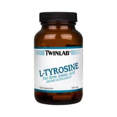 Отзывы Twinlab L-Tyrosine 500 мг - 100 капсул