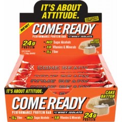 Отзывы Come Ready Nutrition Performance Protein Bars  (78gr) - 12 штук