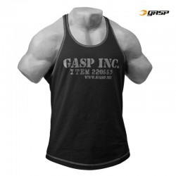 GASP Майка с глубоким вырезом Deep Cut Tank, Black