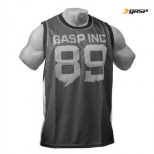 GASP Спортивная безрукавка No1 Mesh Tank, Black\White