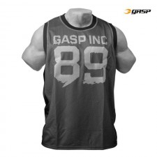 GASP Спортивная безрукавка No1 Mesh Tank, Black\Black
