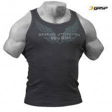 GASP Спортивная майка Worn out Rib Tank, Wash black