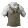 GASP Спортивная майка Worn Out Rib Tank, Wash Green (фото-0)