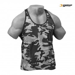 GASP Майка Raw T-Back Grey Camo Print