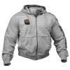 GASP Толстовка с капюшоном Gym Hooded Jacket, Grey (фото-0)