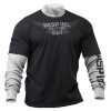GASP Футболка с длинным рукавом Army l/s 2in1, Black/Grey (фото-0)