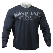 GASP Свитер Thermal Gym Sweater, Asphalt