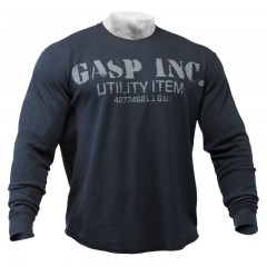 GASP Свитер Thermal Gym Sweater, Asphalt