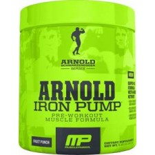 MusclePharm Arnold Iron Pump, Fruit Punch 180g 