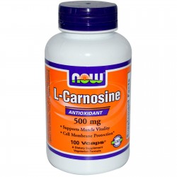 NOW L-Carnosine (500mg) - 100 капсул