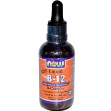 NOW Liquid B-12 B-Complex - 60 мл