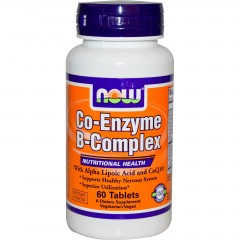 Отзывы NOW Co-Enzyme B-Complex  - 60 таблеток