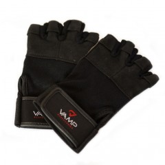 Отзывы VAMP 530 BL - перчатки тряпичные (кожаная ладонь). 