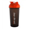 Be First Спортивный шейкер 700 мл тёмный стакан с красной крышкой (фото-1)