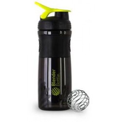 BlenderBottle SportMixer - 828 мл (черно-зеленый)
