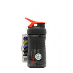 BlenderBottle SportMixer - 591 мл (черно-красный)
