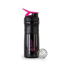 BlenderBottle SportMixer - 828 мл (черно-малиновый)