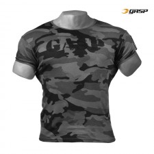GASP Футболка GASP Ribbed Tee, Greey Camoprin