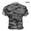 GASP Футболка GASP Ribbed Tee, Greey Camoprin (фото-1)