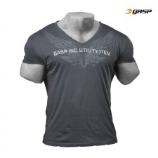 GASP Футболка Division V-Tee, Wash black