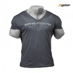 GASP Футболка Division V-Tee, Wash black