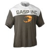 GASP Футболка Big 2-colour Tee, Dark grey/White (фото-0)