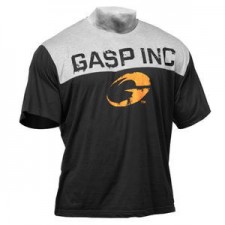 GASP Футболка Big 2-colour Tee, Black/Grey