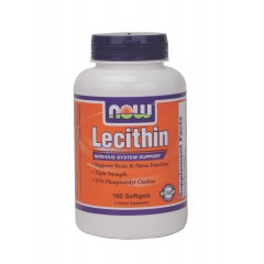 NOW Lecithin triple strength - 100 капсул