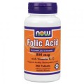 NOW Folic Acid with Vitamin B-12 (800 мкг) 250 табл.