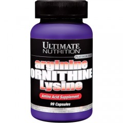 Отзывы Ultimate Nutrition Arginine Ornithine Lysine - 100 капсул