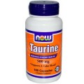 NOW Foods Taurine 500 мг - 100 капсул