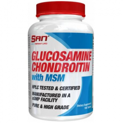 SAN Glucosamine Chondroitin with MSM - 180 таблеток