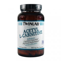 Отзывы Twinlab Acetyl L-Carnitine - 120 капсул (500 мг)