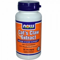 Отзывы NOW Foods Cat's Claw Extract - 60 Vcaps