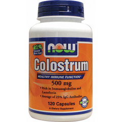NOW Foods Vitamins Colostrum 500 mg 120 Caps
