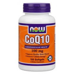 NOW Foods CoQ10 100 mg - 150 гелевых капсул