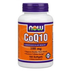 NOW Foods CoQ10 100 mg - 150 гелевых капсул