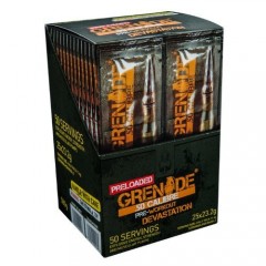 Отзывы Grenade 50 Calibre Pre Loaded - 25пакетиков по 23,2 грамма