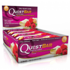 Отзывы Quest Bar - 12 шт (White Chocolate Raspberry)