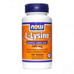 NOW L-Lysine 833+ мг - 100 табл.