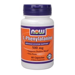 NOW L-Phenylalanine 500mg - 120 капсул