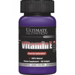 Отзывы Ultimate Nutrition Vitamin E - 100 капсул