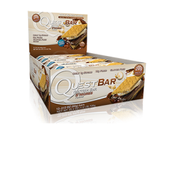 Quest Nutrition QuestBar - 12 шт (Smores-Зефир-Печенье)NEW!