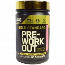 Optimum Nutrition Gold Standard Pre-WORKOUT 600 грамм (60 порций)