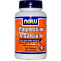 NOW Magnesium & Calcium 2:1 - 100 таблеток