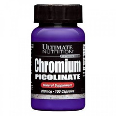 Отзывы Ultimate Nutrition Chromium Picolinate 200mcg - 100 капусул