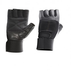 Be First Перчатки с фиксатором запястья (черные)