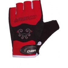 Chiba Перчатки Lady Diamond - красные