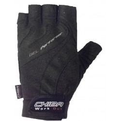 Chiba Перчатки Workout Gel Performer (черные)